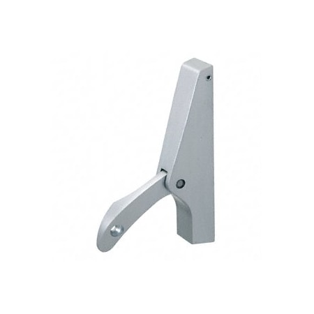 Jackson Satin Aluminum Right Side Body and Arm Assembly for 10 Series Concealed Vertical Rod Device 30982628